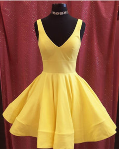 Yellow Homecoming Dresses 2019