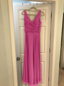 Pink-Bridesmaid-Dresses-Chiffon-Evening-Gowns