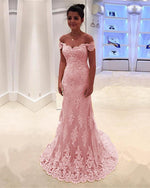 Load image into Gallery viewer, Light-Pink-Prom-Dresses
