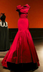 Cargar imagen en el visor de la galería, Unique Taffeta Mermaid Prom Evening Dresses 2017 Women&#39;s Couture Fashion
