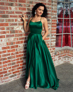 Afbeelding in Gallery-weergave laden, Green Prom Dresses 2019
