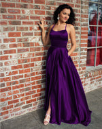 Load image into Gallery viewer, Royal Purple Prom Dresses
