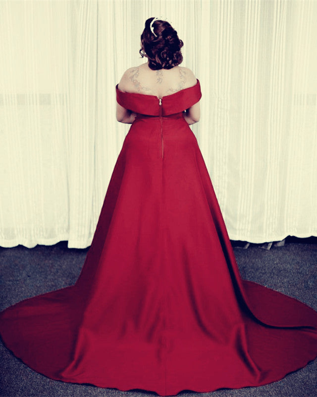 Plus Size Prom Dresses Burgundy