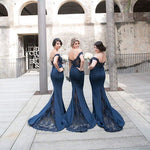 Load image into Gallery viewer, Appliques-Bridesmaid-Dresses
