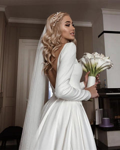 Open Back Wedding Dress 2020