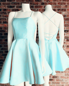 Baby Blue Homecoming Dresses 2019
