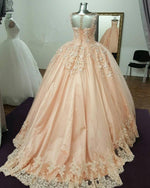 Cargar imagen en el visor de la galería, Peach-Wedding-Dresses
