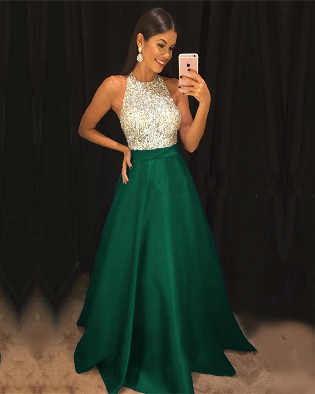 Emerald-Green-Evening-Gown