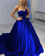 Load image into Gallery viewer, Royal-Blue-Wedding-Dresses-For-Bridal-Party
