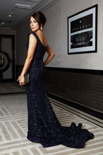 Load image into Gallery viewer, Black-Mermaid-Gowns
