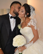 Load image into Gallery viewer, Long-Sleeves-Wedding-Gowns
