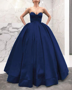 Navy-Blue-Wedding-Dress