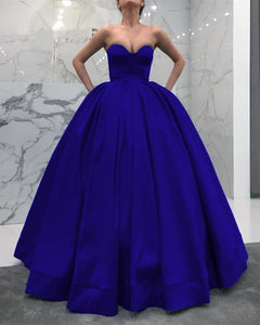 Royal-Blue-Wedding-Dress