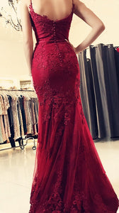 Lace Mermaid Evening Dresses