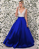 Afbeelding in Gallery-weergave laden, Royal-Blue-Evening-Gown
