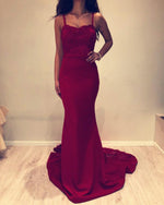 Load image into Gallery viewer, Burgundy Dresses Prom
