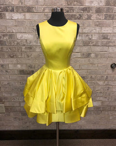 Yellow-Homecoming-Dresses