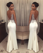 Load image into Gallery viewer, Backless Prom Dresses Mermaid
