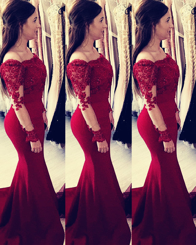 Burgundy Prom Dresses 2020