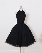 Afbeelding in Gallery-weergave laden, Black-Evening-Dresses-Short
