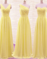 Load image into Gallery viewer, Yellow Bridesmaid Dresses Remixed
