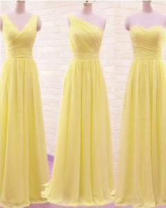 Yellow Bridesmaid Dresses Remixed