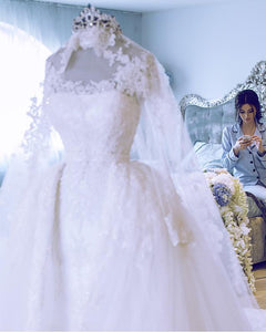 Elegant Lace Mermaid Wedding Dress 2020