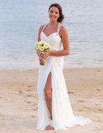 Load image into Gallery viewer, Chiffon-Mermaid-Wedding-Dresses
