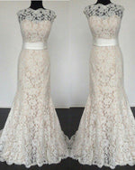 Load image into Gallery viewer, Lace Mermaid Wedding Dresses 2020
