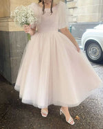 Cargar imagen en el visor de la galería, Pale Pink Homecoming Dress
