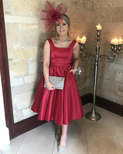 Burgundy-Bridesmaid-Dresses-Short-Formal-Evening-Gowns