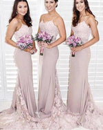 Load image into Gallery viewer, Elegant-Bridesmaid-Dresses-With-Straps
