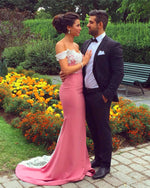 Load image into Gallery viewer, Rose-Pink-Bridesmaid-Dresses
