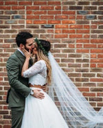 Load image into Gallery viewer, Wedding-Dresses-With-Sleeves
