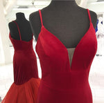 Load image into Gallery viewer, Red-Mermaid-Gowns
