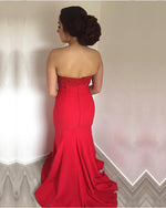 Load image into Gallery viewer, Red-Mermaid-Dresses
