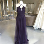 Cargar imagen en el visor de la galería, Bridesmaid-Dresses-Purple
