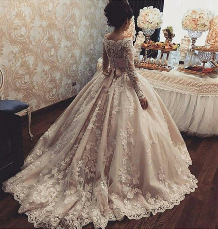 Off-Shoulder-Wedding-Gowns