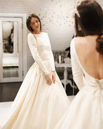 Cargar imagen en el visor de la galería, Wedding-Gowns-Long-Sleeves
