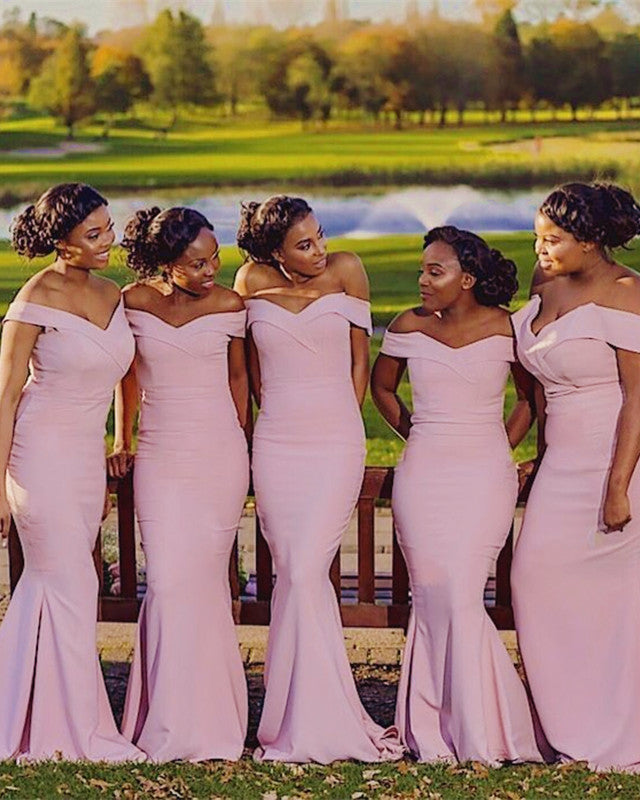 Bridesmaid-Dresses-Off-Shoulder