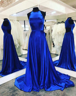 Cargar imagen en el visor de la galería, Royal-Blue-Formal-Dress
