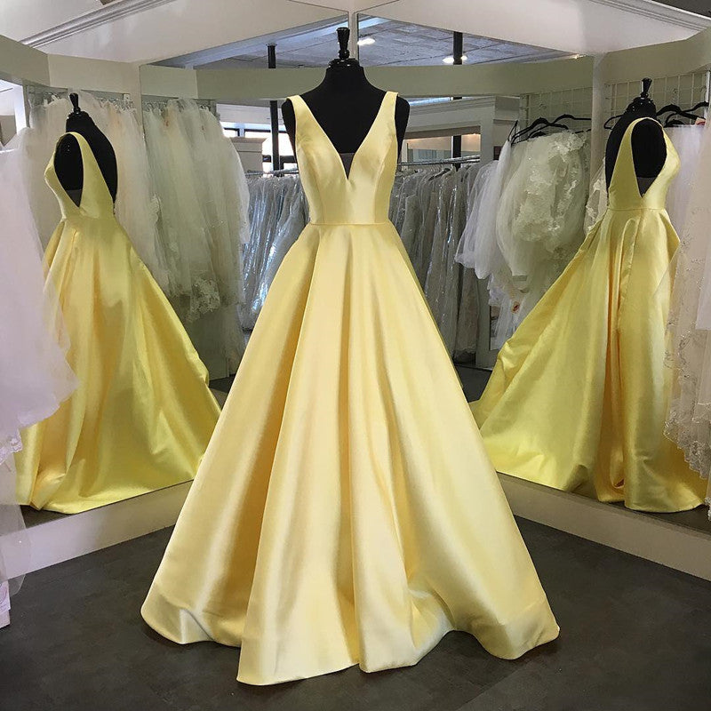 Yellow-Ball-Gowns