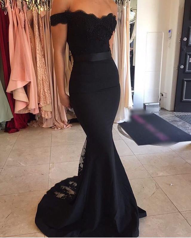 Black-Bridesmaid-Dresses