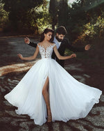 Load image into Gallery viewer, Wedding-Dresses-Beach
