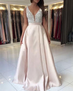 Cargar imagen en el visor de la galería, Prom-Dresses-Pale-Pink
