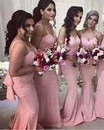 Load image into Gallery viewer, Mermaid Sweetheart Ruffles Back Bridesmaid Dresses
