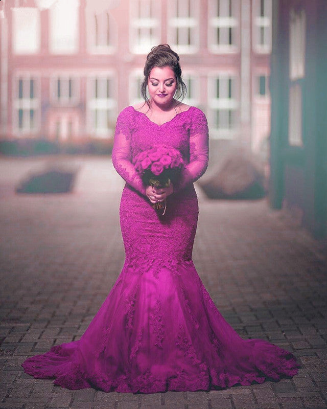 Plus-Size-Mermaid-Dresses