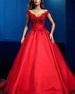 Load image into Gallery viewer, Red Prom Dresses 2020
