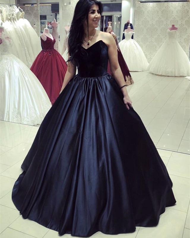 Velvet Corset Floor Length Ball Gowns Prom Dresses