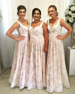 Afbeelding in Gallery-weergave laden, Lace-Bridesmaid-Dresses
